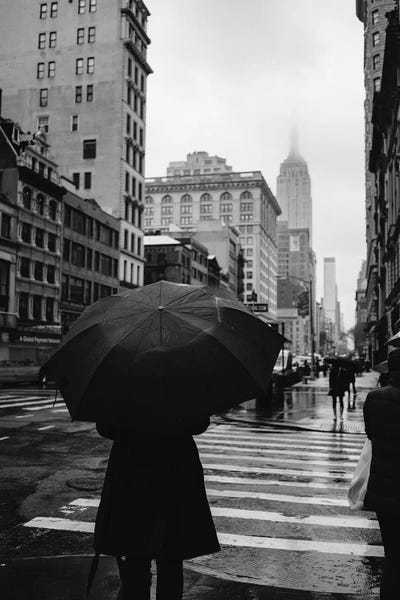 Rain: Rainy New York VII by Bethany Young