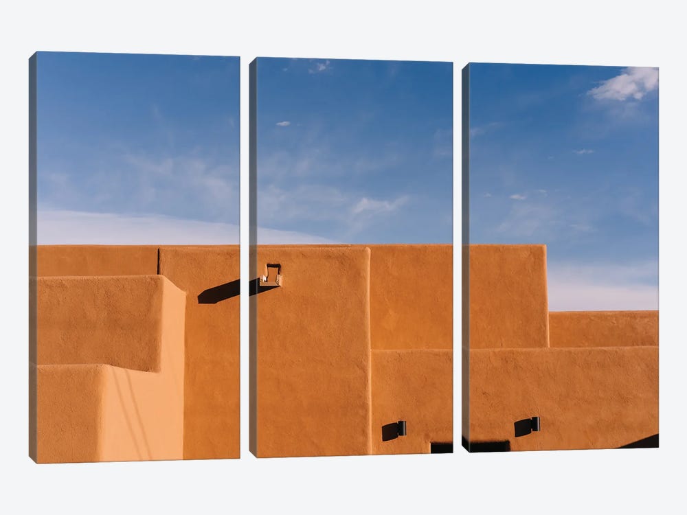 Santa Fe Architecture XIII by Bethany Young 3-piece Art Print