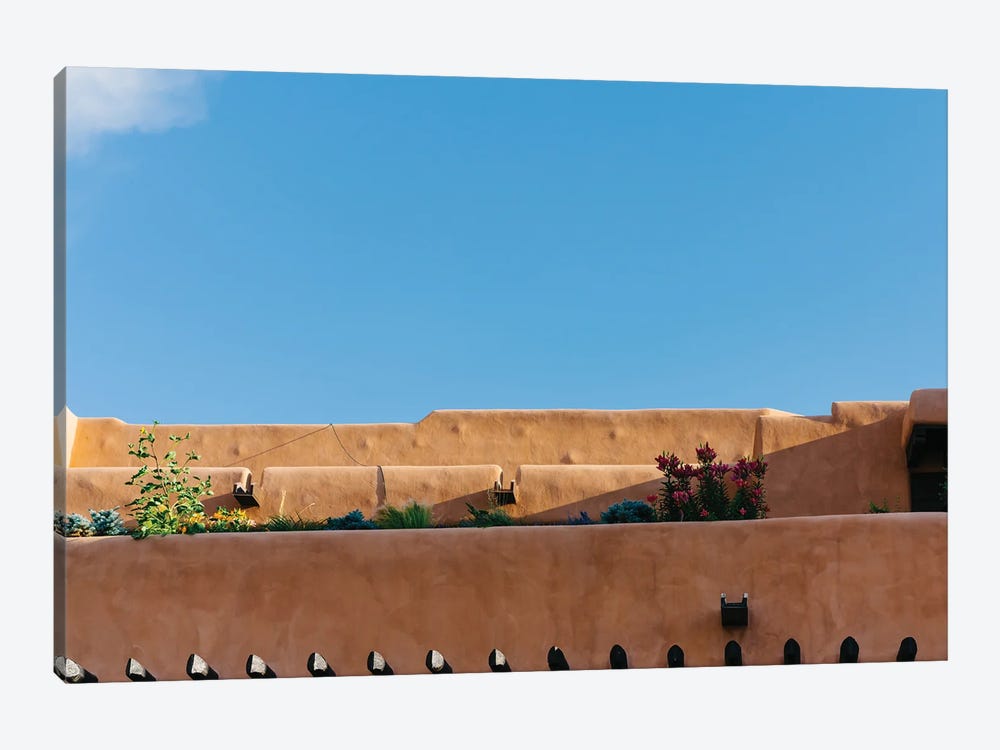 Santa Fe Architecture by Bethany Young 1-piece Canvas Art