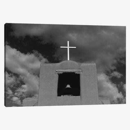 Santa Fe's San Miguel Chapel II Canvas Print #BTY1437} by Bethany Young Canvas Art Print