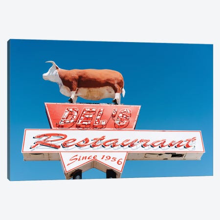 Route 66 Restaurant Canvas Print #BTY1454} by Bethany Young Canvas Art Print