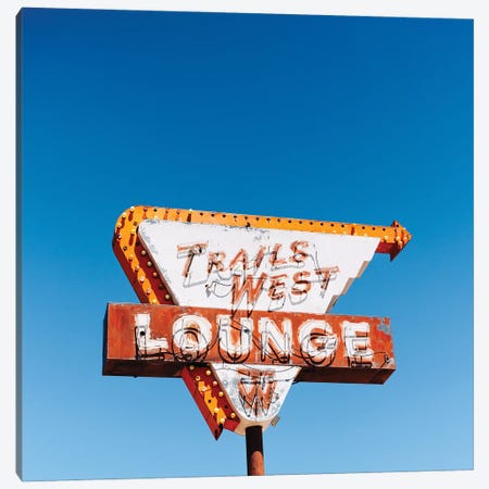 Trails West Lounge Canvas Print #BTY1455} by Bethany Young Art Print