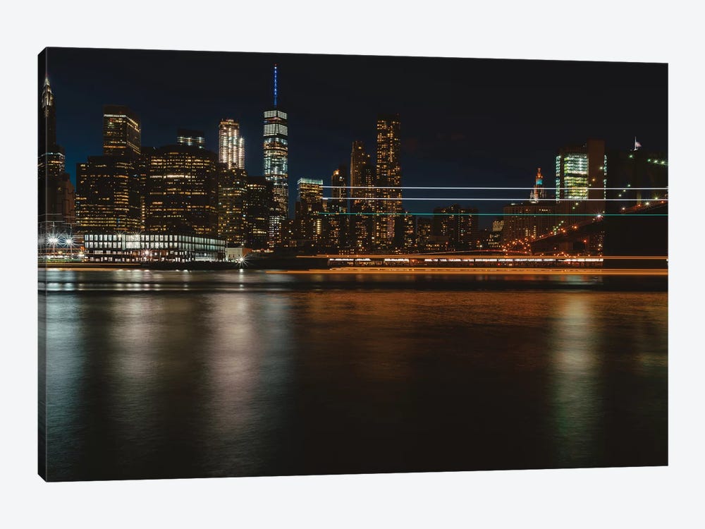 New York Lights III by Bethany Young 1-piece Canvas Artwork