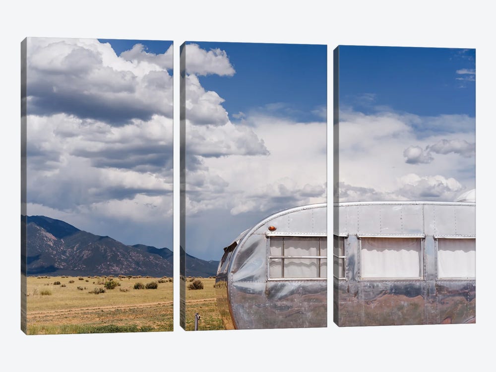 New Mexico Airstream IV by Bethany Young 3-piece Canvas Wall Art