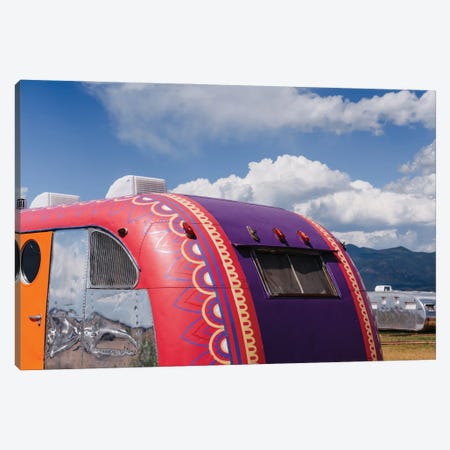 New Mexico Airstream Canvas Print #BTY1467} by Bethany Young Canvas Artwork