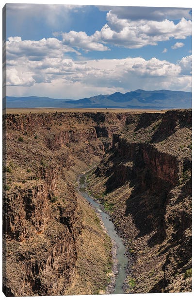 Rio Grande Gorge II Canvas Art Print - New Mexico Art