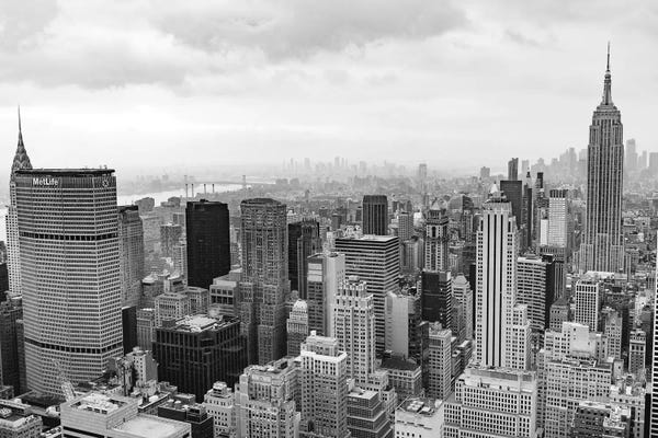 New York City Skylines: New York State of Mind VI by Bethany Young
