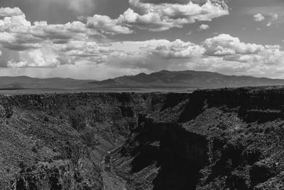 Rio Grande Gorge III by Bethany Young framed wall art