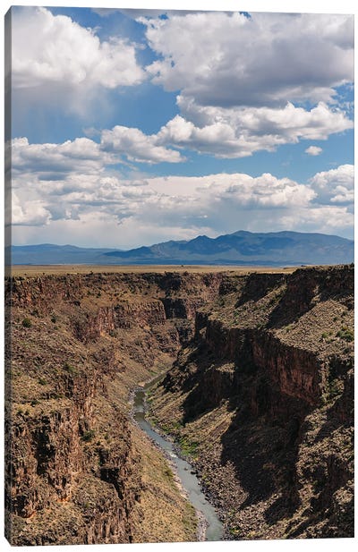 Rio Grande Gorge V Canvas Art Print - New Mexico
