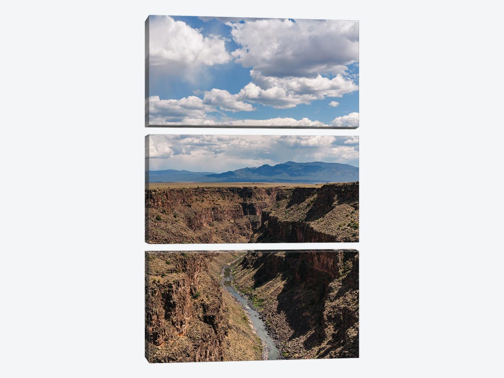 Rio Grande Gorge V by Bethany Young 3-piece Canvas Art
