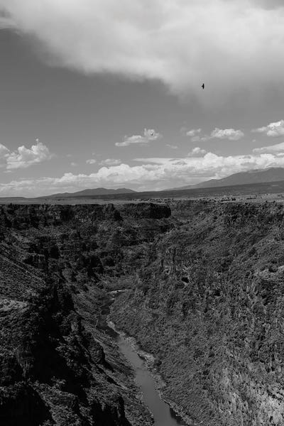 Rio Grande Gorge VII by Bethany Young framed wall art