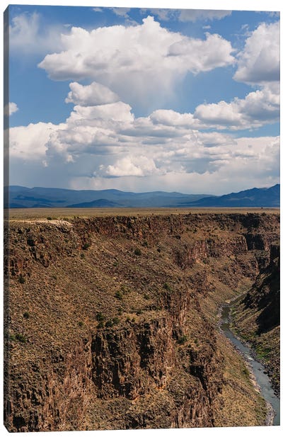 Rio Grande Gorge VIII Canvas Art Print - New Mexico Art