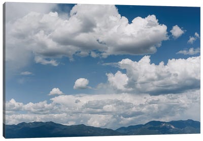 Taos Mountain Sky Canvas Art Print