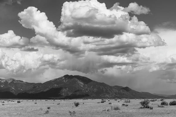 New Mexico: Taos Mountains III by Bethany Young