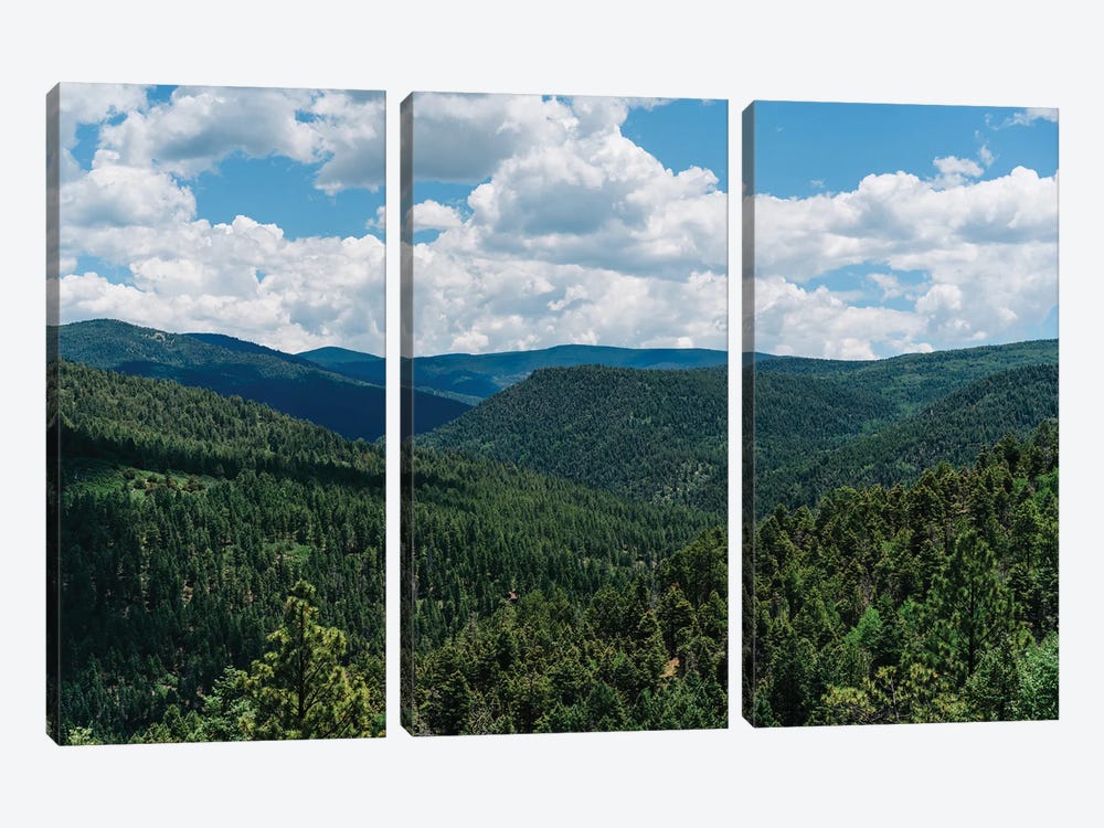 The High Road to Taos II by Bethany Young 3-piece Canvas Print