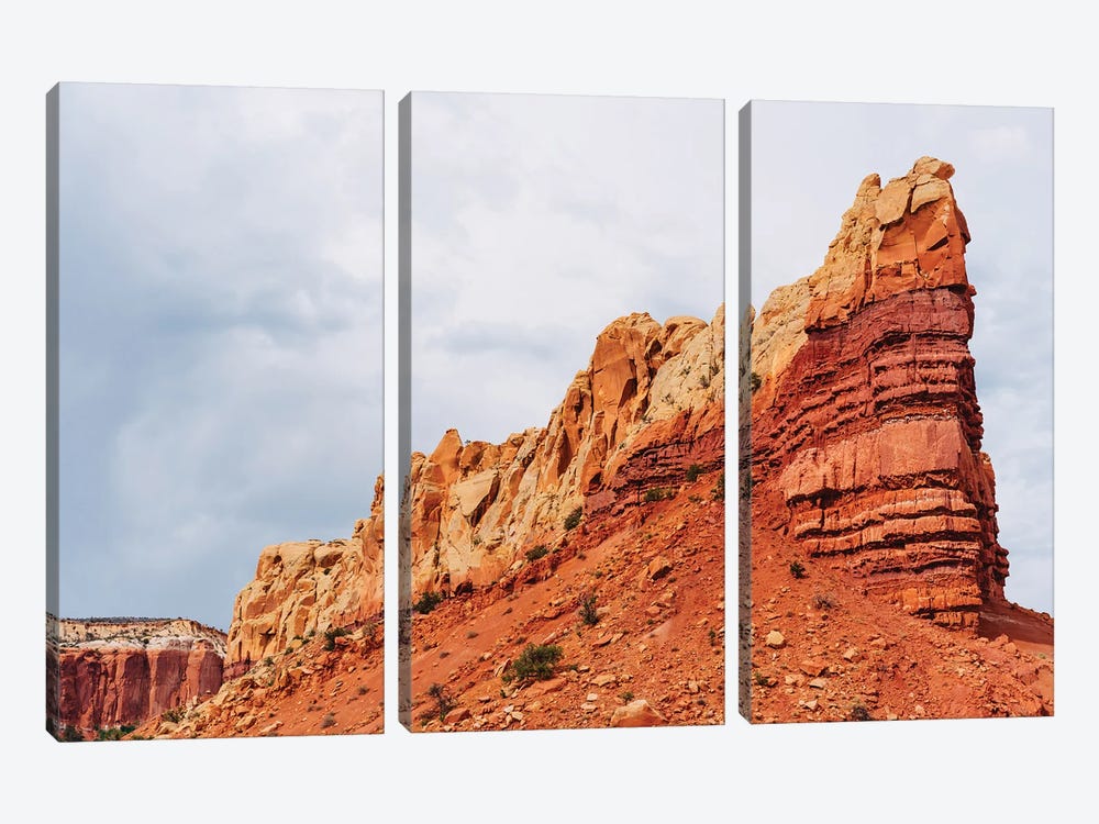 Abiquiu V by Bethany Young 3-piece Canvas Wall Art
