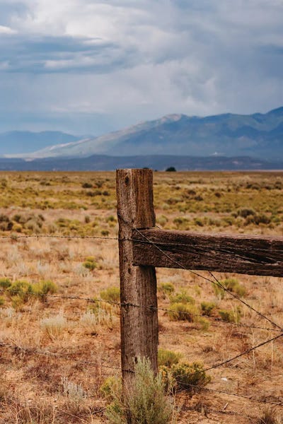 Taos: Taos Mountains Storm II by Bethany Young