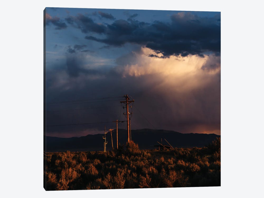 Taos Mountains Sunset III by Bethany Young 1-piece Canvas Artwork