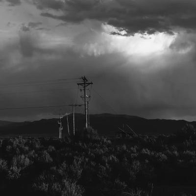 Taos Mountains Sunset IV by Bethany Young canvas print