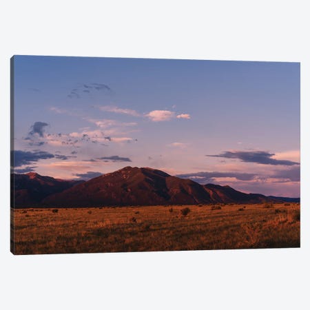 Taos Mountains Sunset V Canvas Print #BTY1511} by Bethany Young Canvas Print