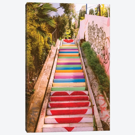Micheltorena Stairs Canvas Print #BTY155} by Bethany Young Canvas Wall Art