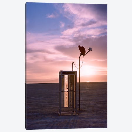Bombay Beach Sunset Canvas Print #BTY1603} by Bethany Young Canvas Art Print