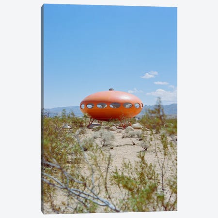 Joshua Tree Futuro House Canvas Print #BTY1606} by Bethany Young Canvas Artwork
