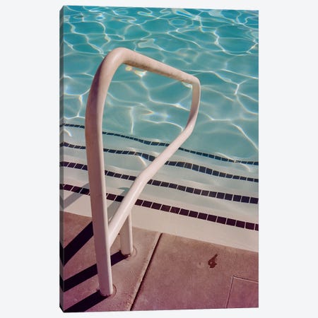 Palm Springs Pool Day Canvas Print #BTY1612} by Bethany Young Canvas Wall Art
