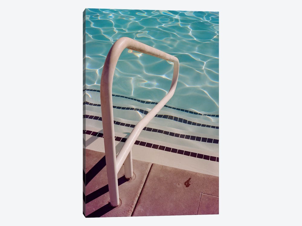 Palm Springs Pool Day by Bethany Young 1-piece Canvas Wall Art