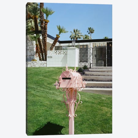Pink Palm Springs II Canvas Print #BTY1615} by Bethany Young Art Print