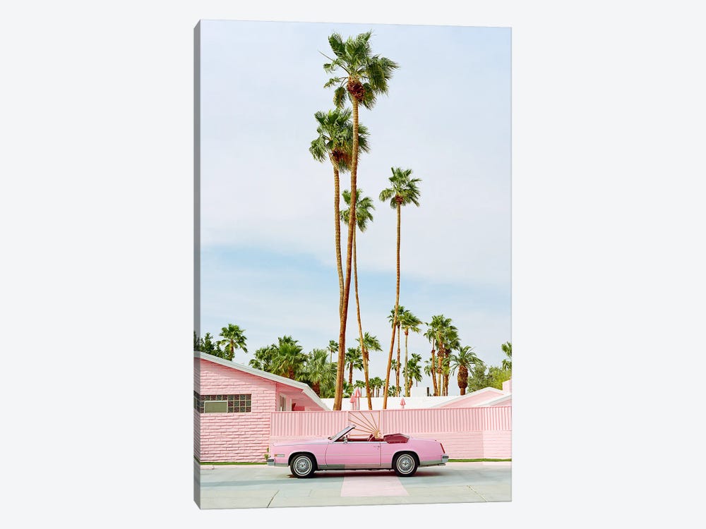 Pink Palm Springs by Bethany Young 1-piece Canvas Art Print