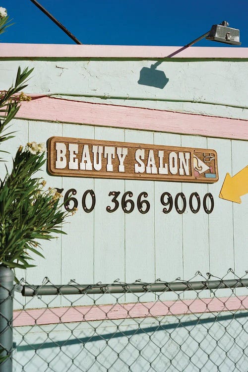 Joshua Tree Beauty Salon On Film