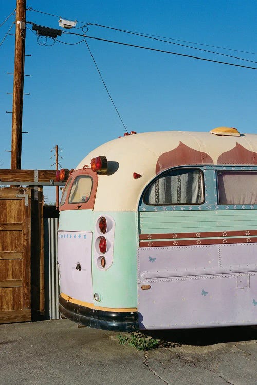 Joshua Tree Bus On Film