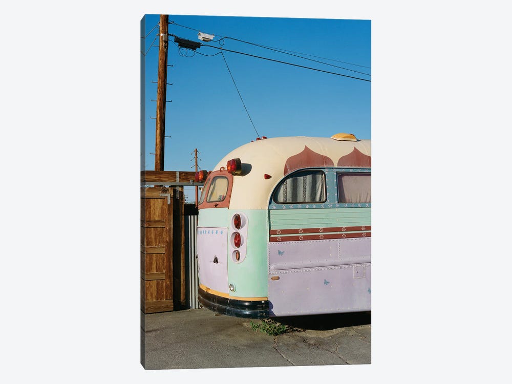 Joshua Tree Bus On Film by Bethany Young 1-piece Canvas Print