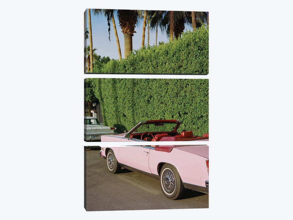 Pink Cadillac IV On Film by Bethany Young 3-piece Art Print