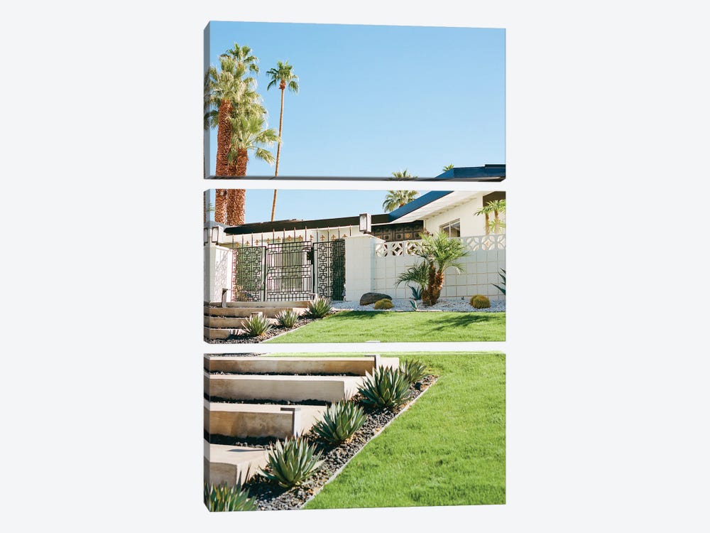 Palm Springs Architecture IV On Film by Bethany Young 3-piece Art Print