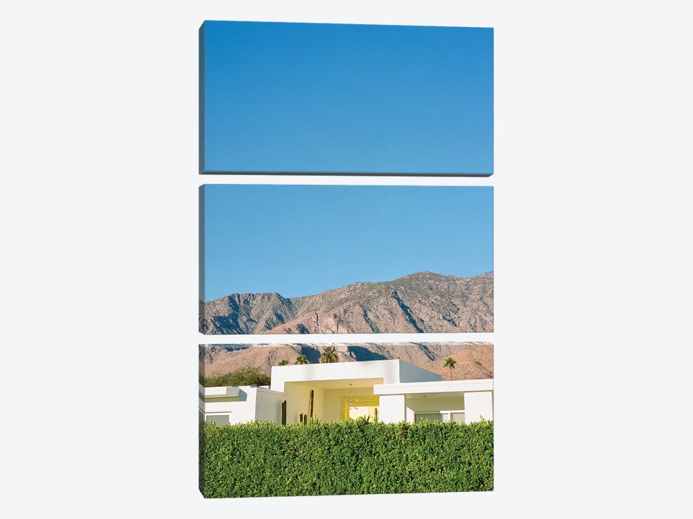 Palm Springs Architecture On Film by Bethany Young 3-piece Canvas Wall Art