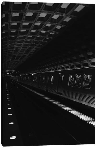DC Metro III Canvas Art Print - Washington D.C. Art