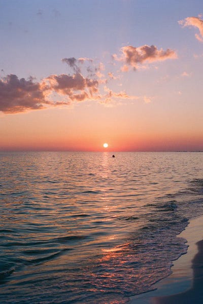 Florida Beaches: Florida Ocean Sunset On Film by Bethany Young