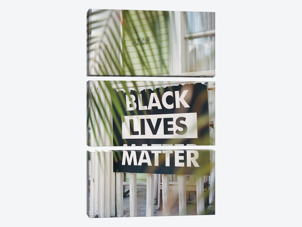 Black Lives Matter On Film by Bethany Young 3-piece Canvas Artwork