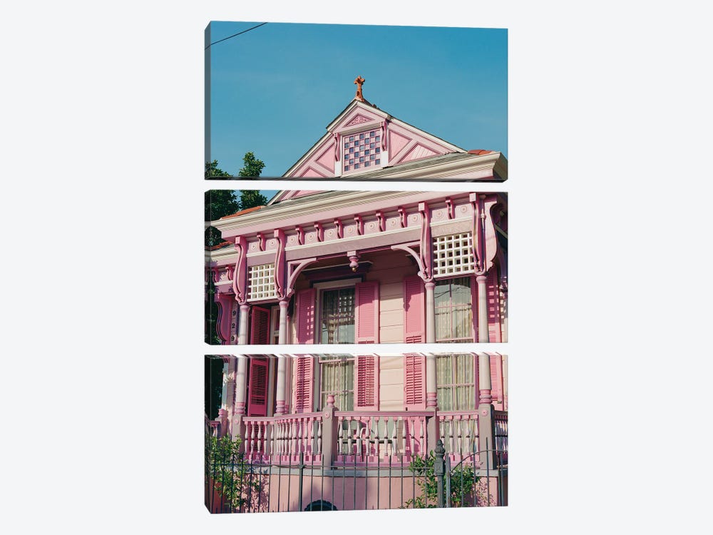 New Orleans Architecture II On Film by Bethany Young 3-piece Art Print