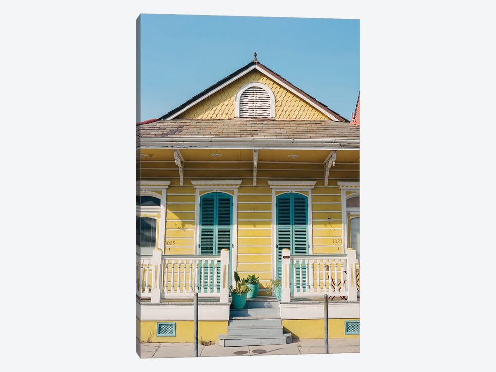 New Orleans Architecture V On Film by Bethany Young 1-piece Canvas Wall Art