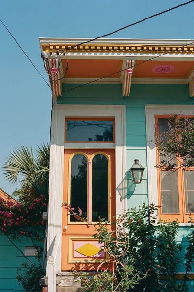 New Orleans Architecture XV On Film by Bethany Young canvas print