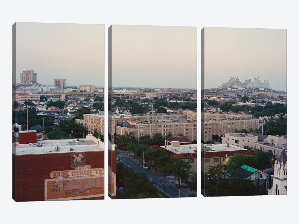 New Orleans II On Film by Bethany Young 3-piece Canvas Artwork