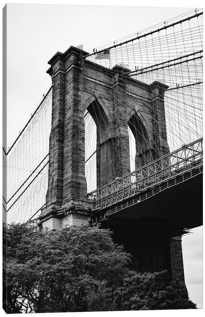 Brooklyn Bridge Canvas Art Print - Bridge Art