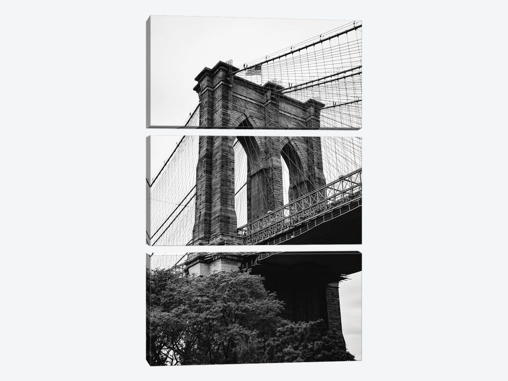 Brooklyn Bridge by Bethany Young 3-piece Canvas Art