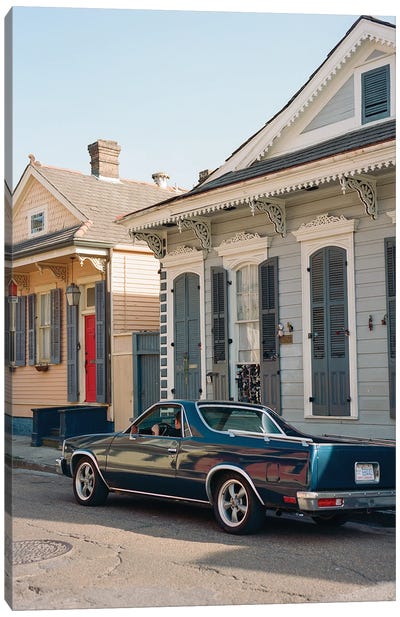 New Orleans Ride II On Film Canvas Art Print