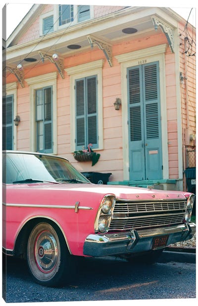 New Orleans Ride On Film Canvas Art Print - Bethany Young