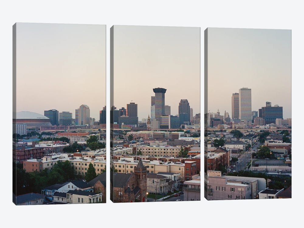 New Orleans On Film by Bethany Young 3-piece Canvas Artwork