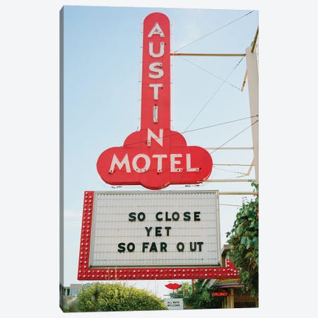 Austin Motel III On Film Canvas Print #BTY1726} by Bethany Young Canvas Art Print